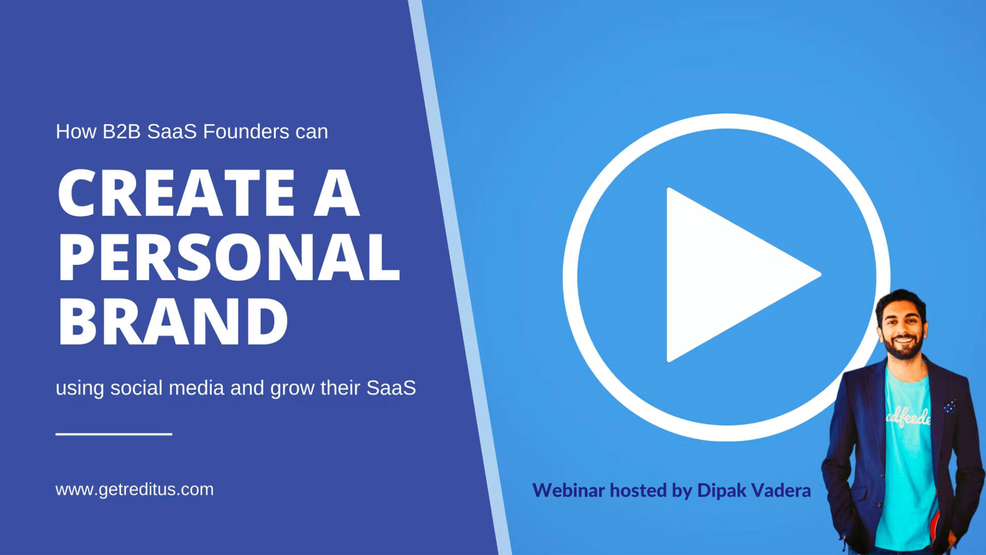 How B2B SaaS founders can use social media to create a personal brand and grow their SaaS.