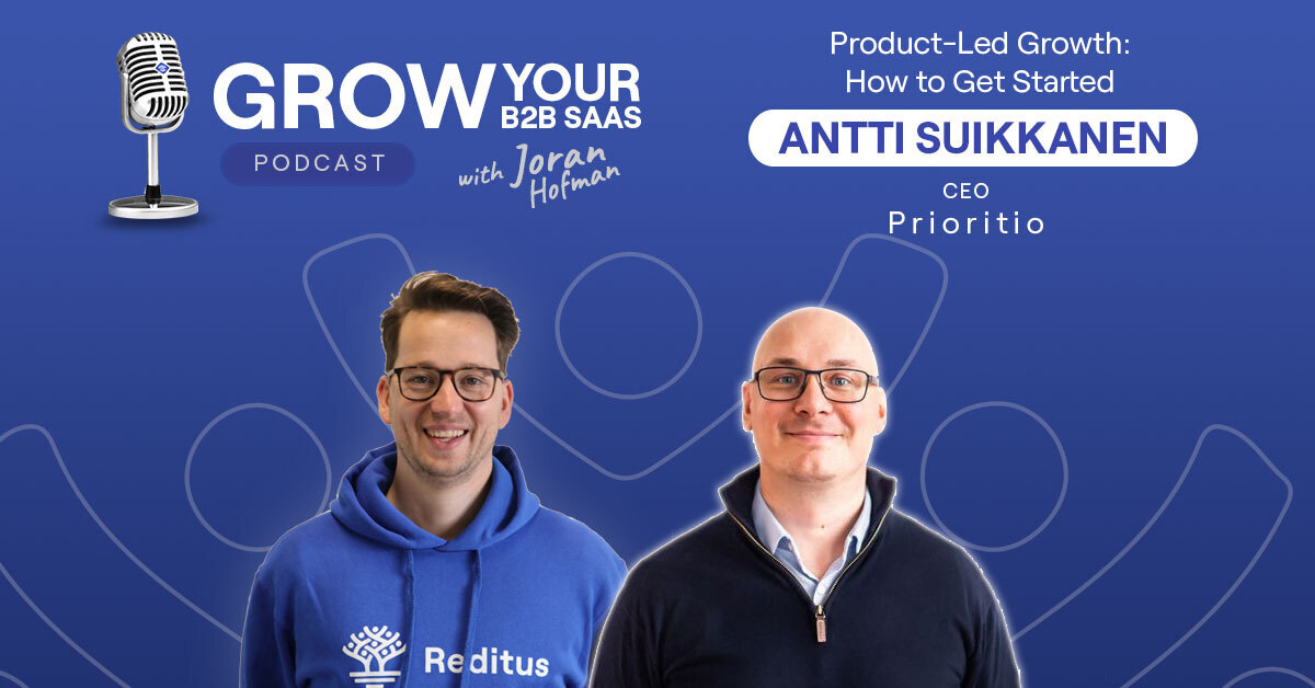 S1E5 – Product Led Growth: How To Get Started With Antti Suikkanen