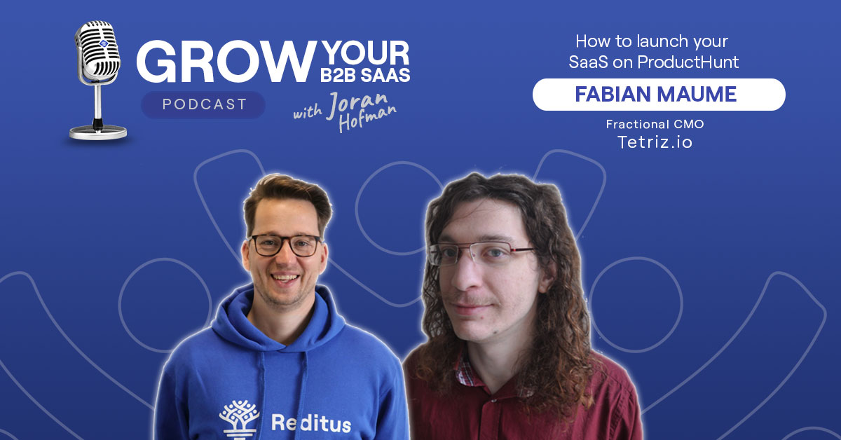 S1E15 – How to launch your SaaS on Producthunt with Fabian Maume