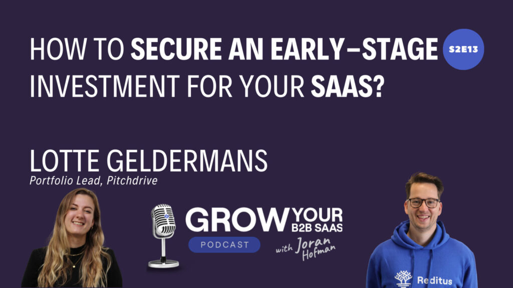 early stage investment with Lotte Geldermans and Joran Hofman