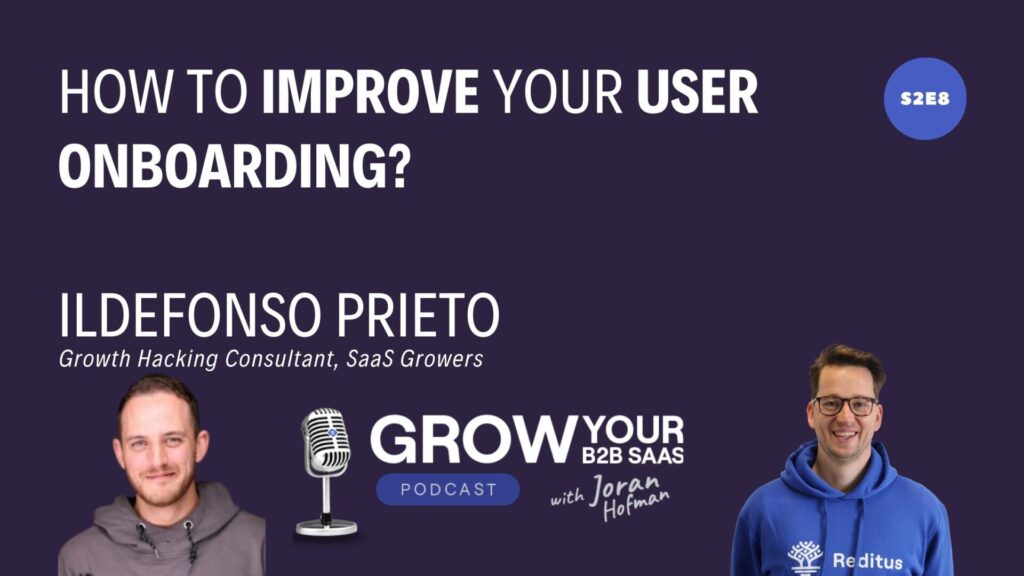 Ildefonso Prieto speaks with Joran Hofman about user onboarding